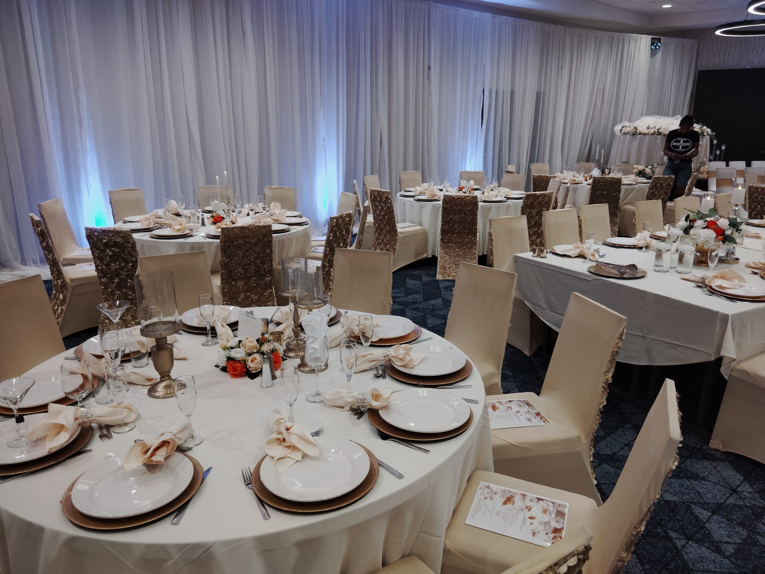 premium tent accessories rental in Atlanta