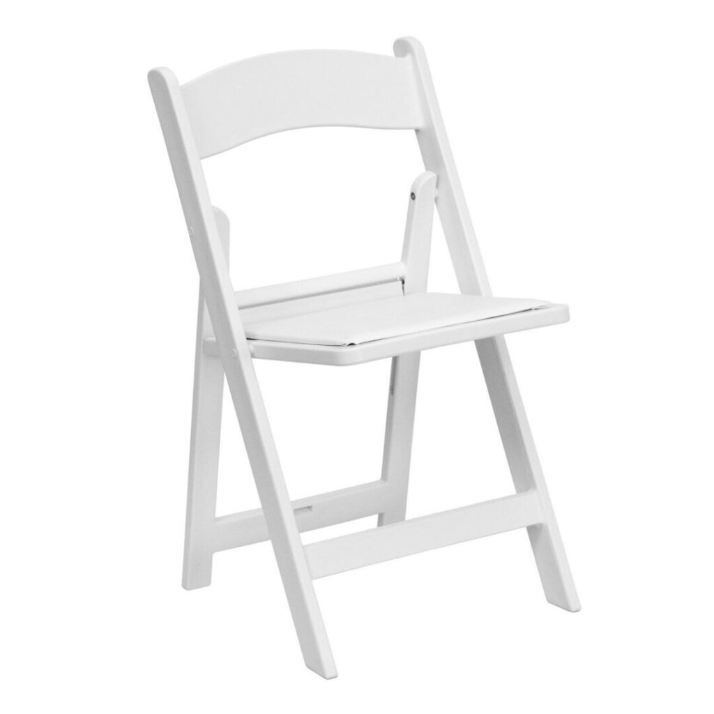 Products: Regular Polypropylene Chairs - available in white and black Resin Padded Chairs - available in white and black