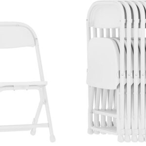 folding white chairs